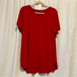 Fashion Nova Plus Size Shirt with Side Slits
